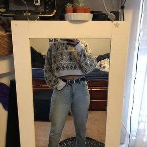 High Waisted American Eagle Mom Jeans